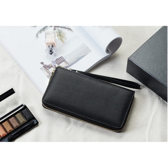 Womens Wallet Genuine Leather RFID Blockin… - Picture 9 of 9